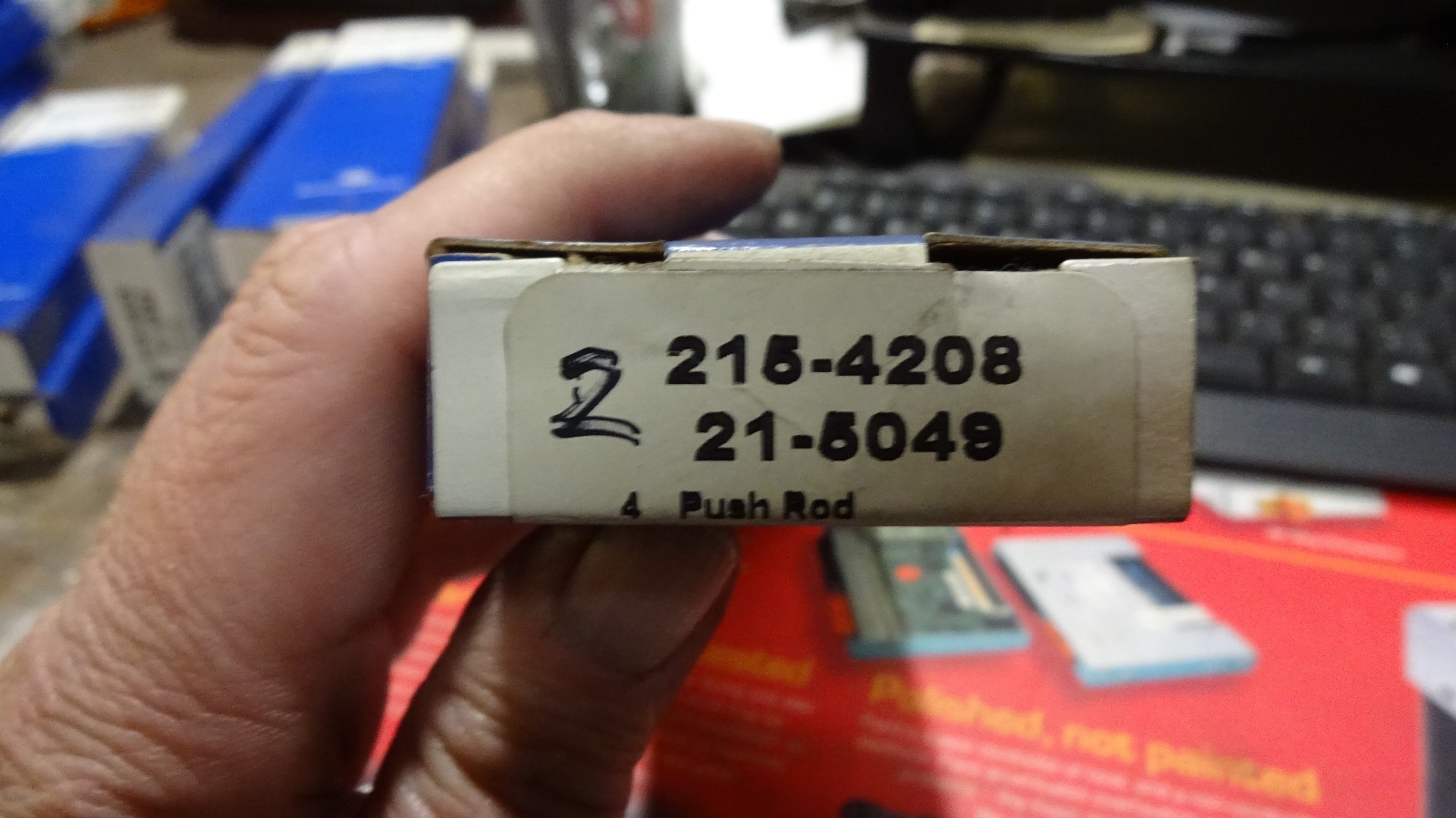 Clevite Push Rod (1) Part # 215-4208