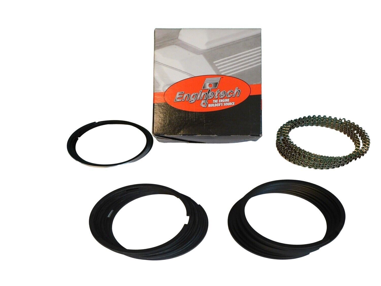 STD Bore Moly Piston Rings Set for 1999-2006 Chevrolet Gen III 364 6.0L LQ4 LQ9