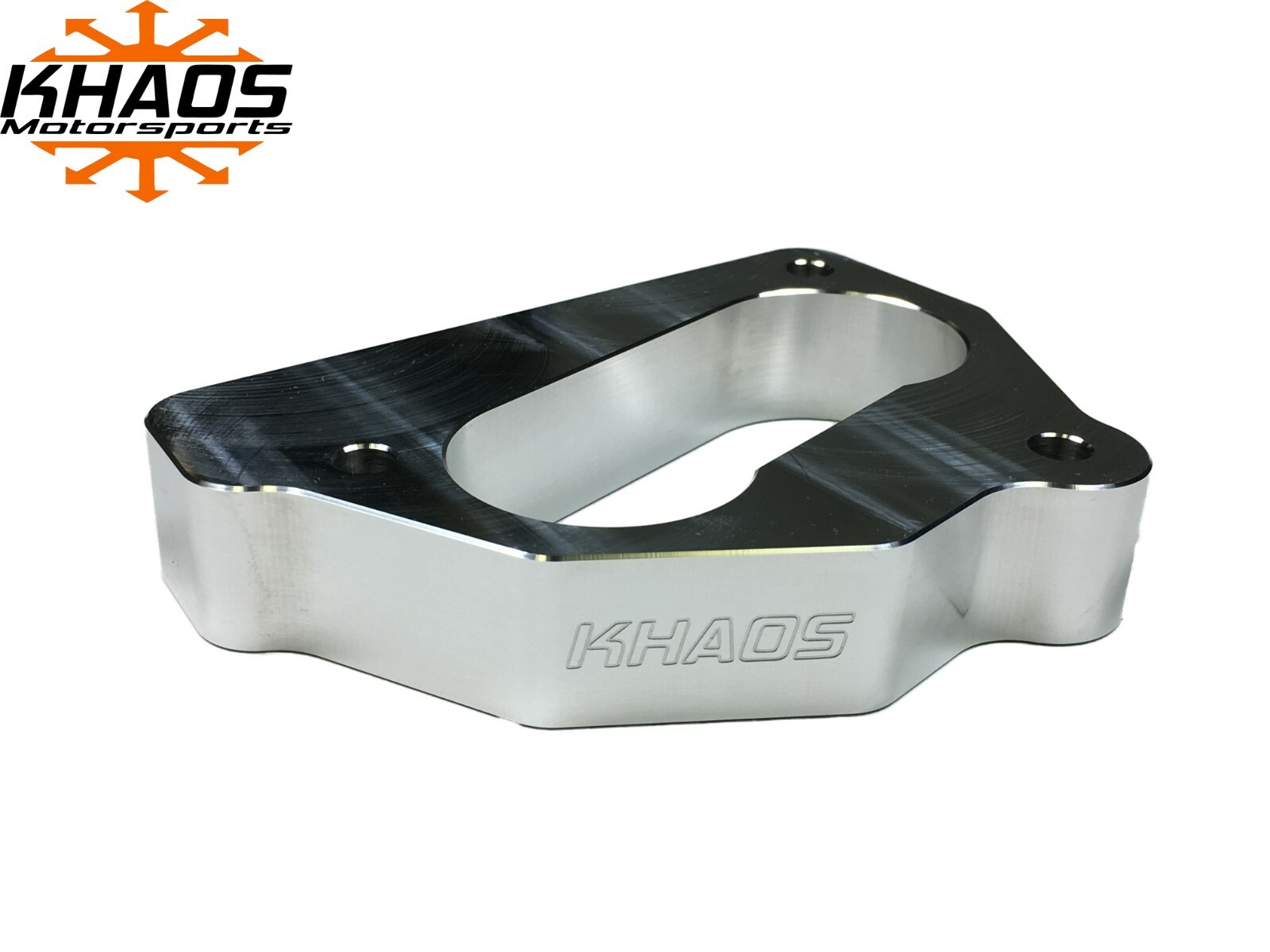 Khaos Motorsports 1.7″ Open Bore Throttle Body Spacer 87-95 Chevy 5.7L 5.0L 4.3L