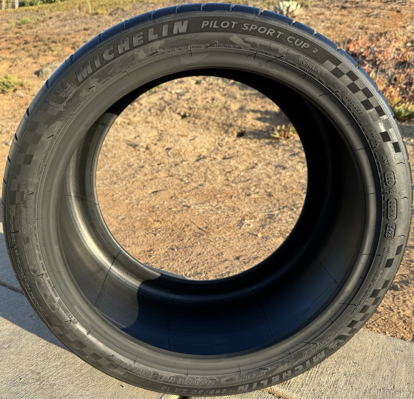 Set of TWO BRAND NEW 295/30ZR18 (98Y) Michelin Pilot Sport Cup 2 (240) Tires