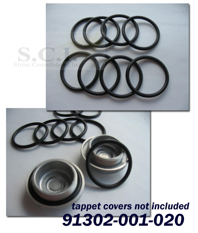 HONDA C70 CT70 CB350 CB360 CB400F CB550 CB750 GL1000 GL1100 TAPPET COVER ORINGS