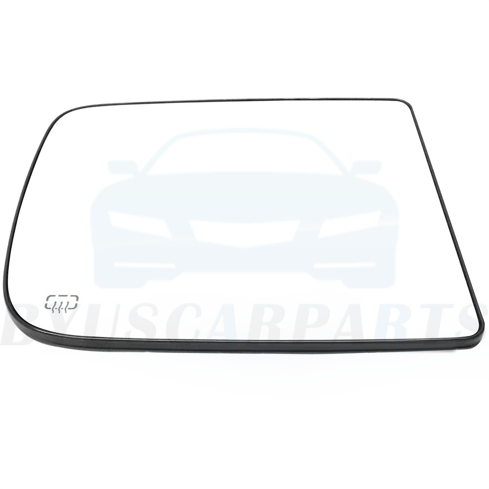 Fits 2010-2019 Dodge Ram 1500 Heated Passenger RH Side View Mirror Glass w/Plate