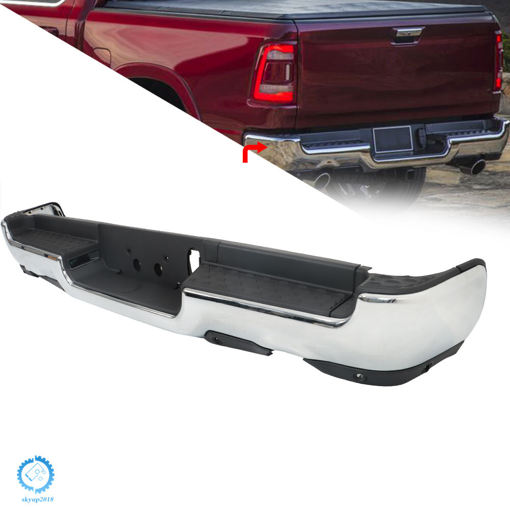 For RAM 1500 2019-2023 Chrome Rear Step Assembly W/Adv. Park Assist New