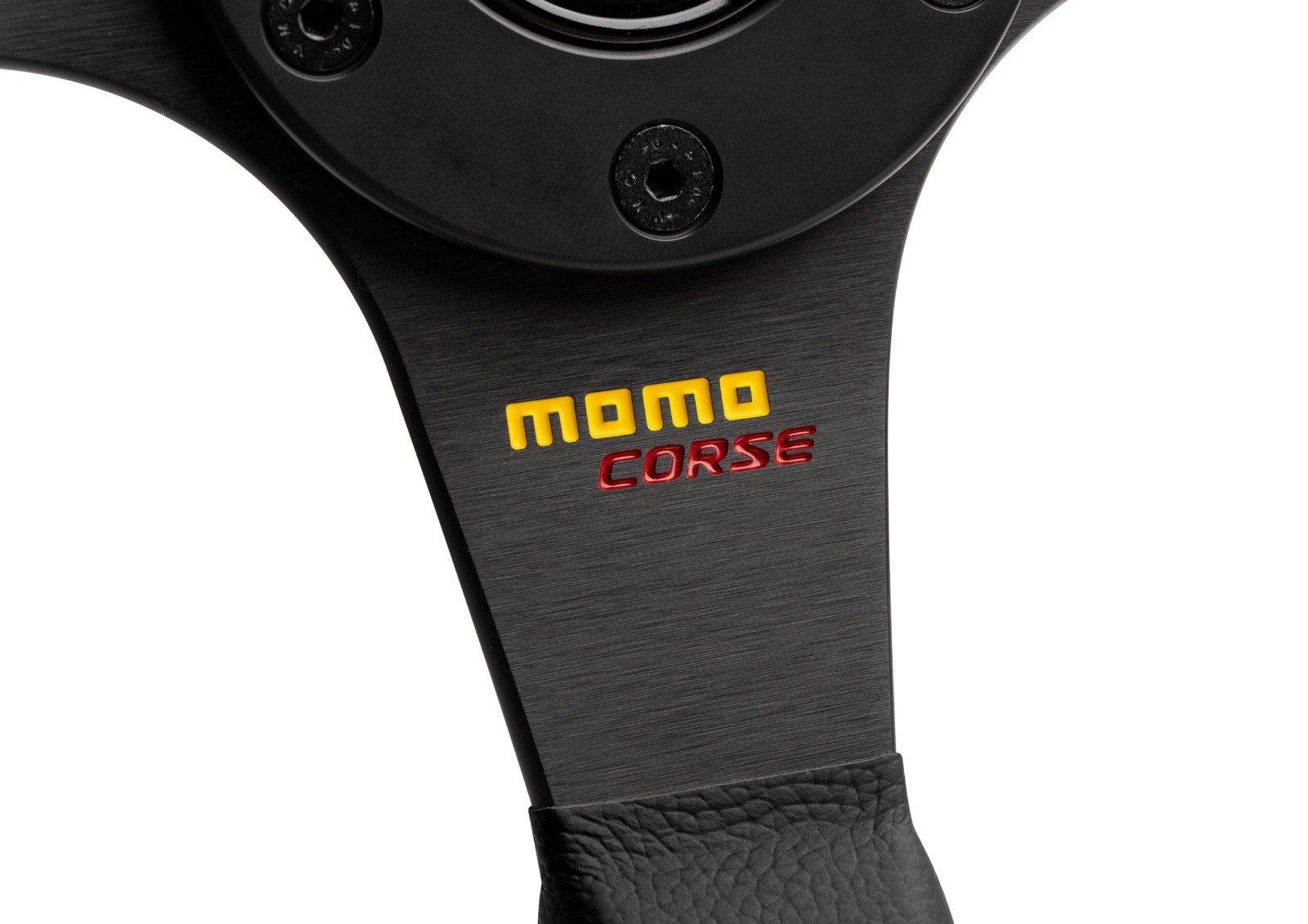MOMO CORSE 2.0 Steering Wheel 350mm – Black Leather Black VMCO2BLK351PR