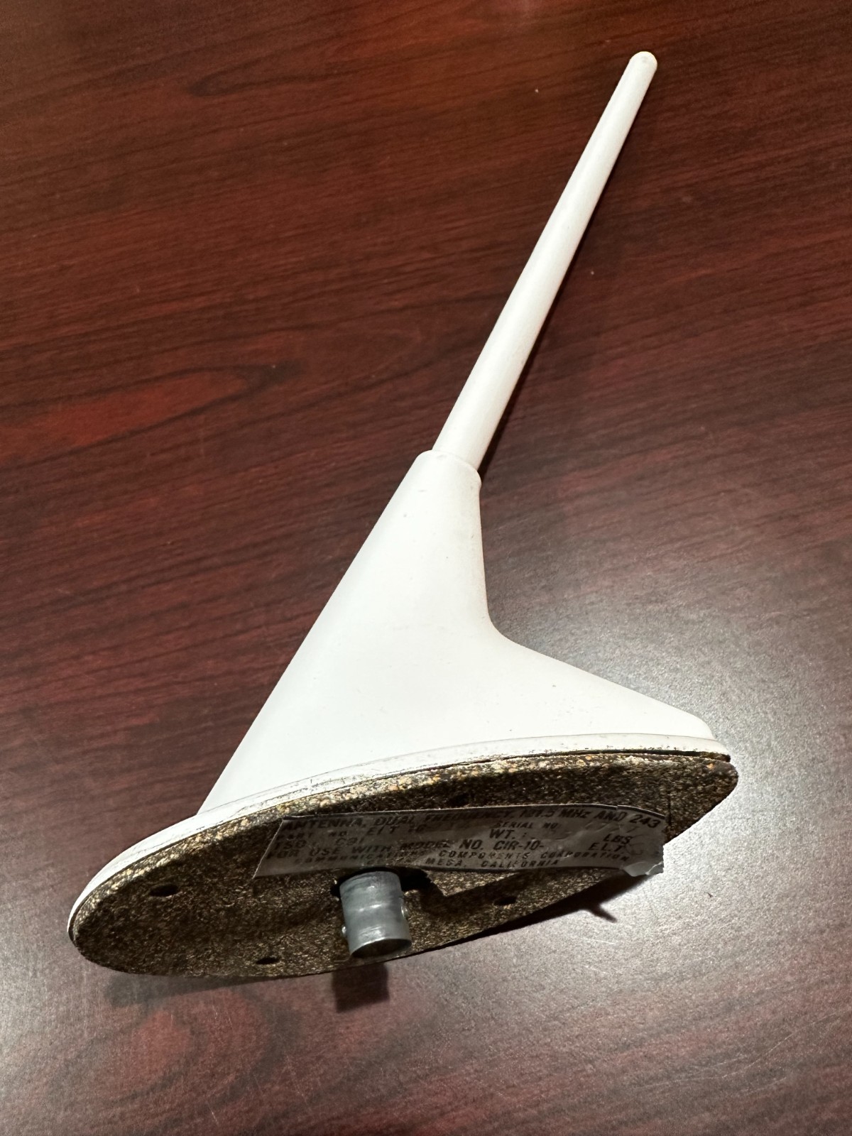 ELT 10-214-2 ELT antenna 121.5 & 243.0 MHz guaranteed 30 days