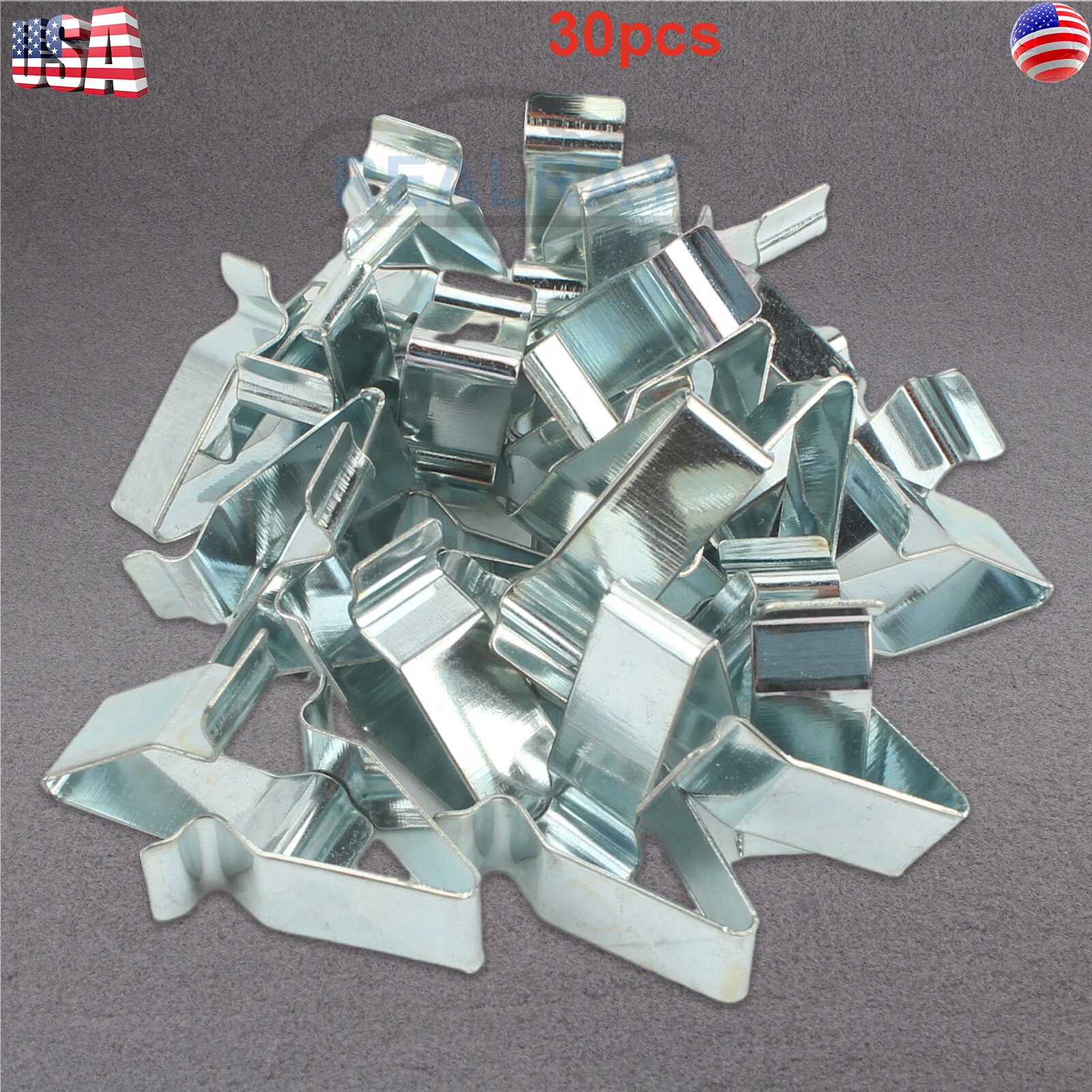 30pcs Door Trim Panel Mounting Clips Metal for VW – 1J6867276 1J6-867-276