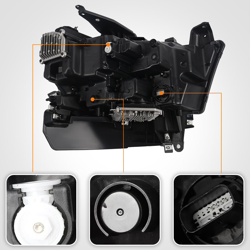 For Dodge Ram 1500 2019-2022 LED DRL Projector Headlight Left Driver Side