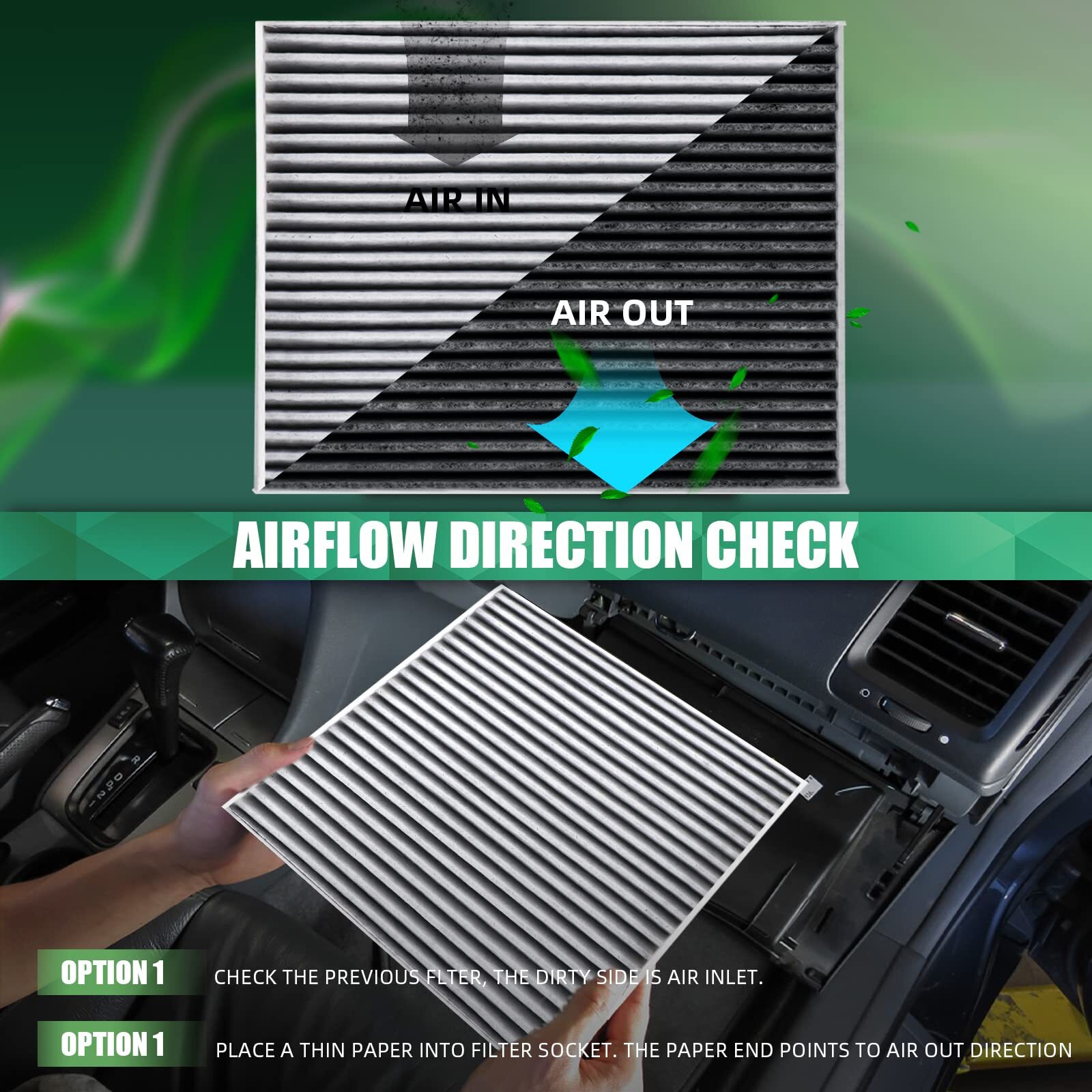 3pcs CF10285 Cabin Air Filter For TOYOTA LEXUS CHARCOAL CARBON Fast shipping