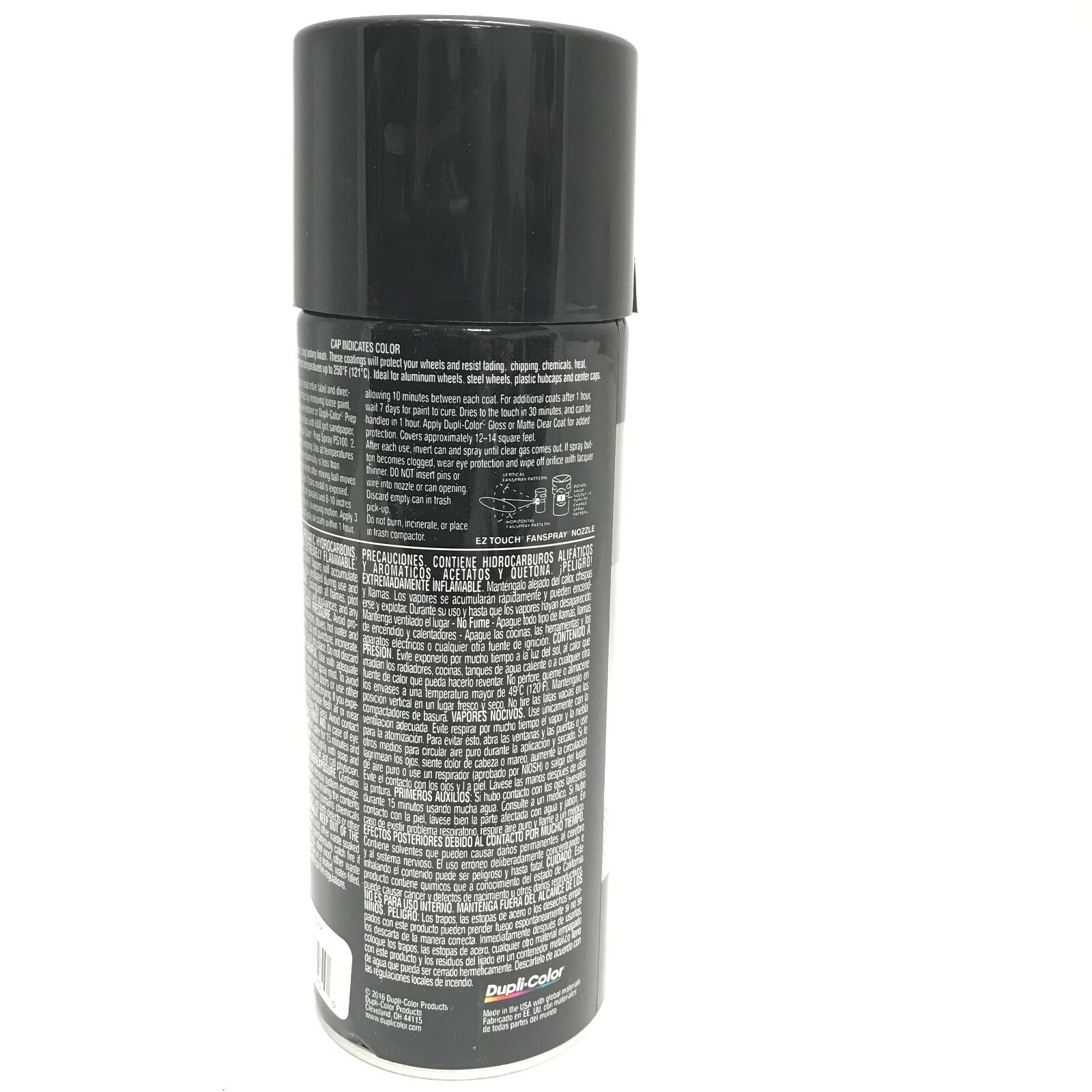 Duplicolor HWP108-6 Pack High Performance Wheel Coating Gloss Black color – 12oz