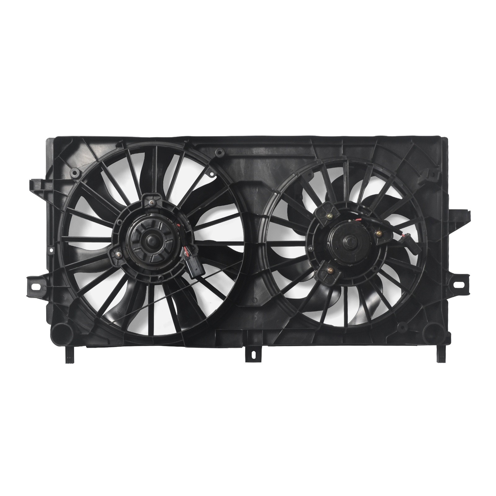 Radiator Condenser Cooling Fan Assembly For 2006-2011 Chevrolet Impala 3.5L 3.9L