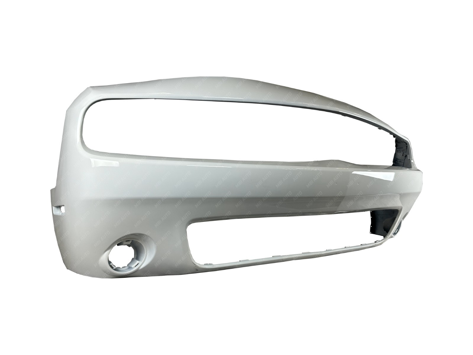NEW Painted *PW7 Bright White* Front Bumper Cover for 2015-2023 Dodge Challenger