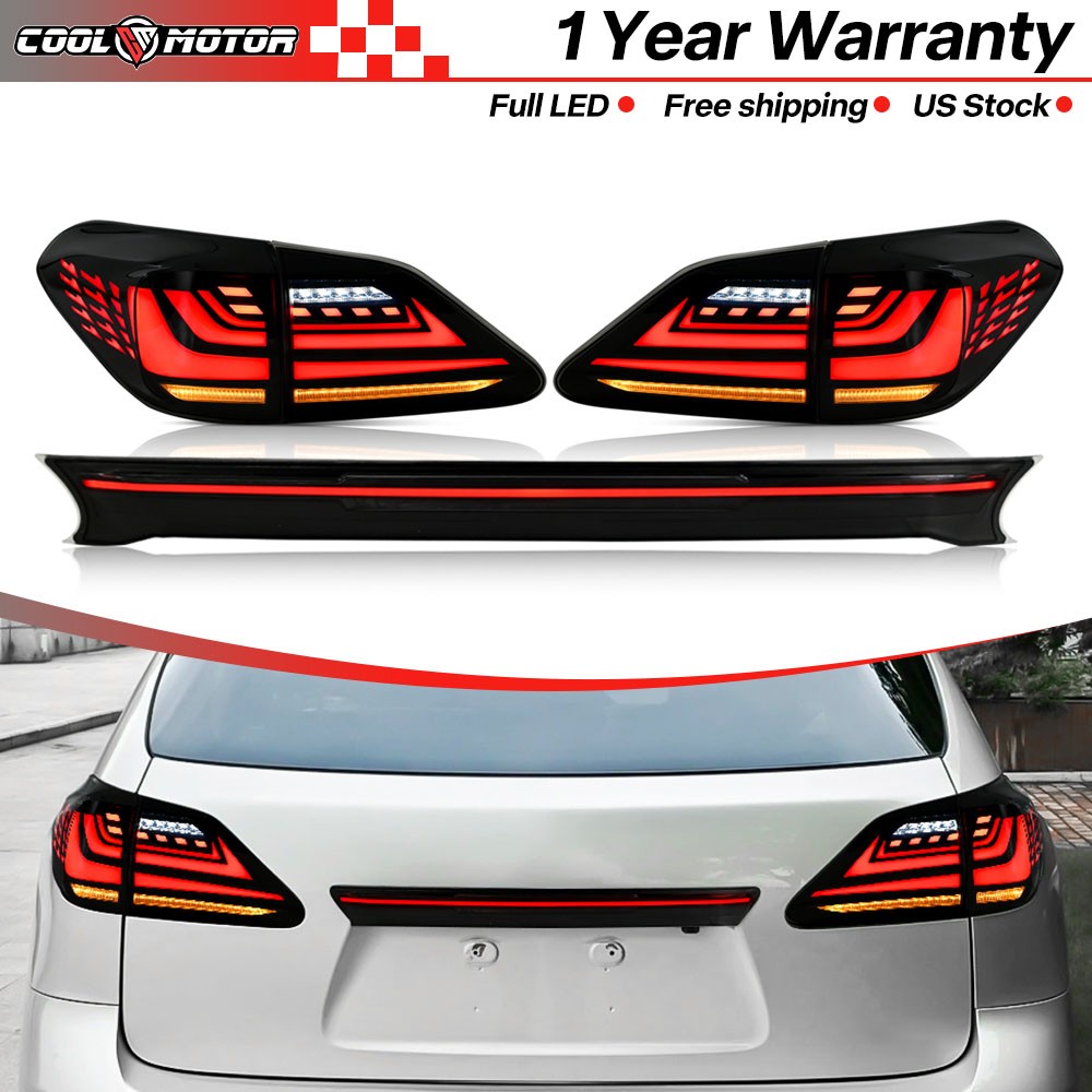 LED Headlights Tail Lights Center Lamp Upgrade Kit For Lexus RX270 RX350 RX450H