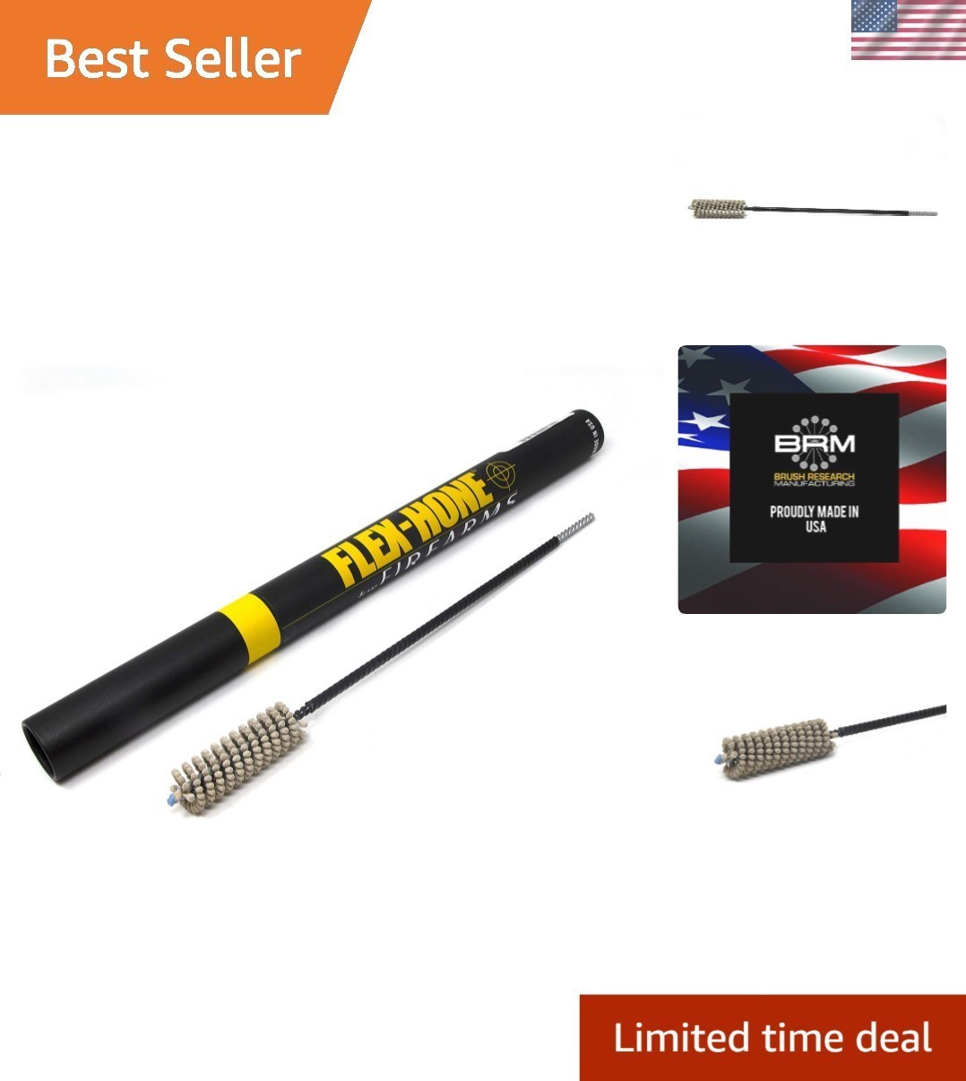 Aluminum Oxide Gun Chamber Brush 800 Grit for Shotguns Reloading Cleaning