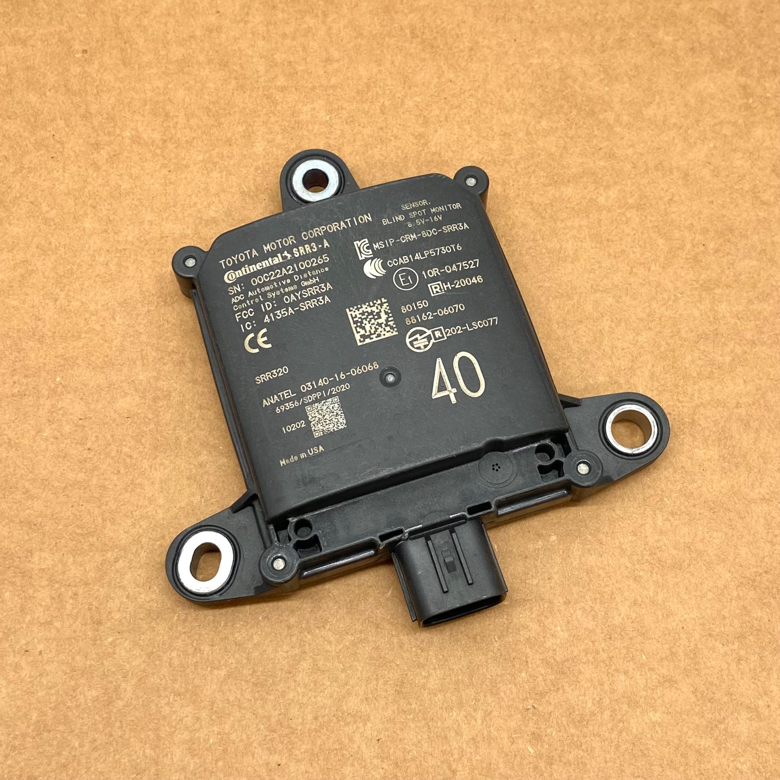 OEM 21-25 Lexus ES250 ES350 Blind Spot Radar Object Sensor Monitor 88162-06070