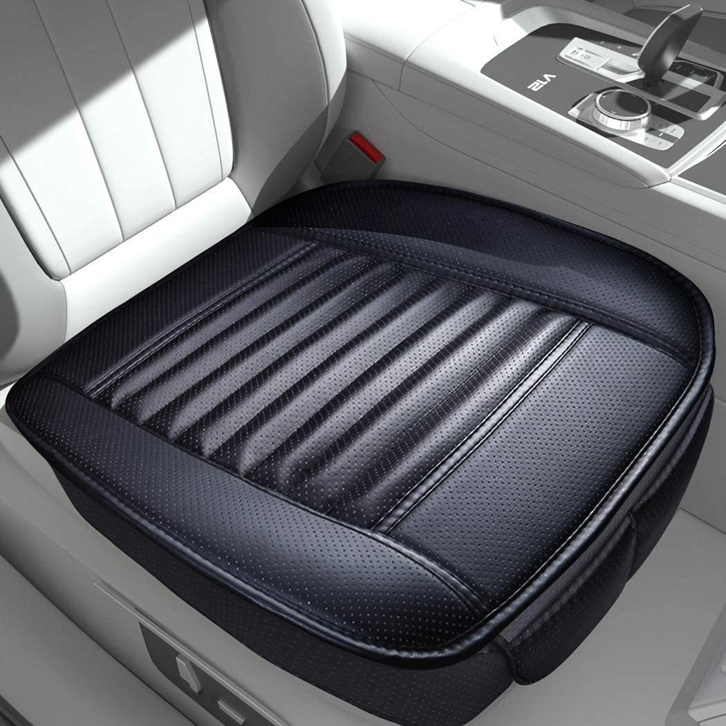 For Cadillac Car Front Seat Cover Breathable Leather Pad Cushion Protector