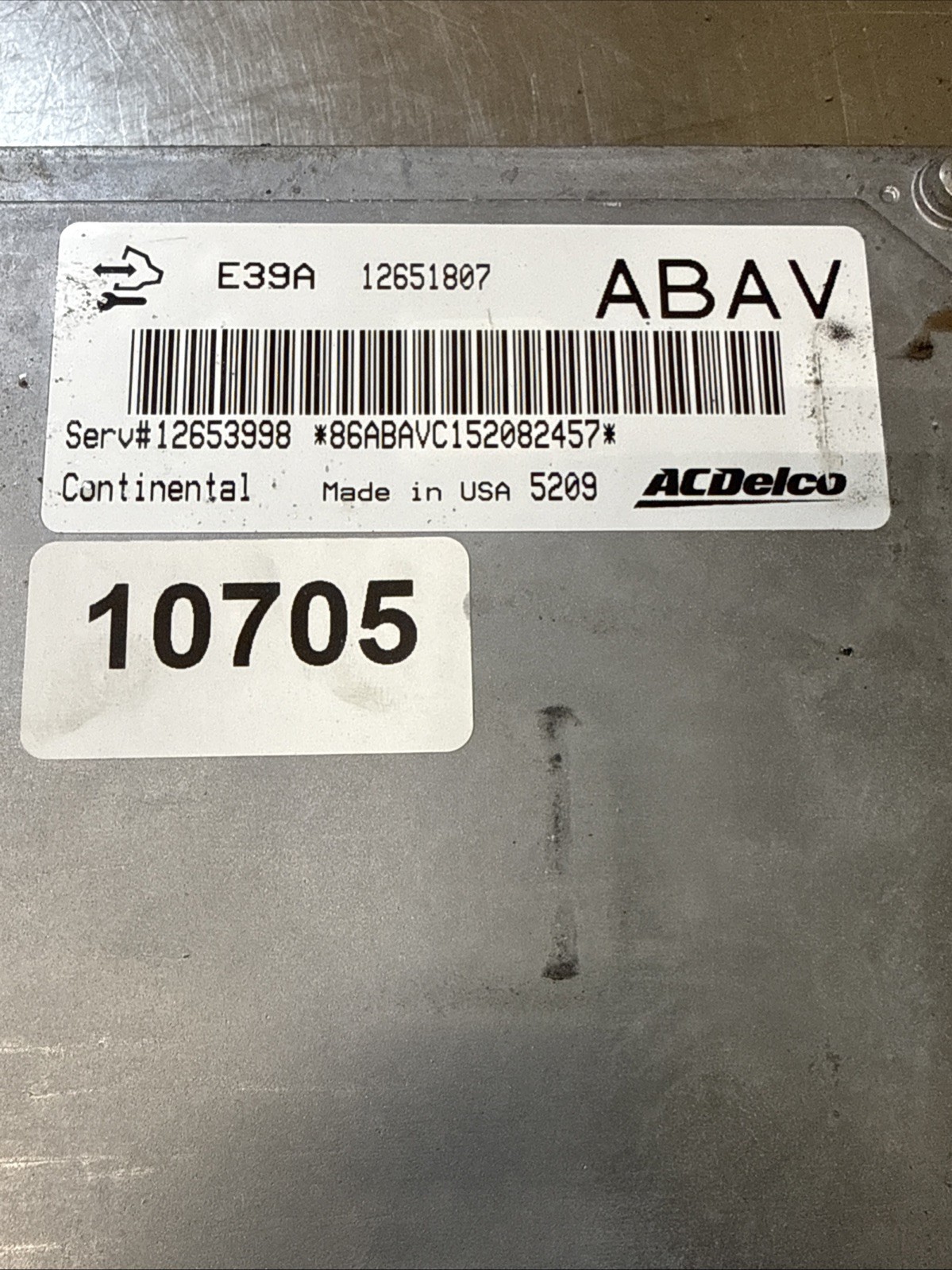 2013-2016 GMC Acadia Engine Computer Control Module ECU ECM 12651807 OEM