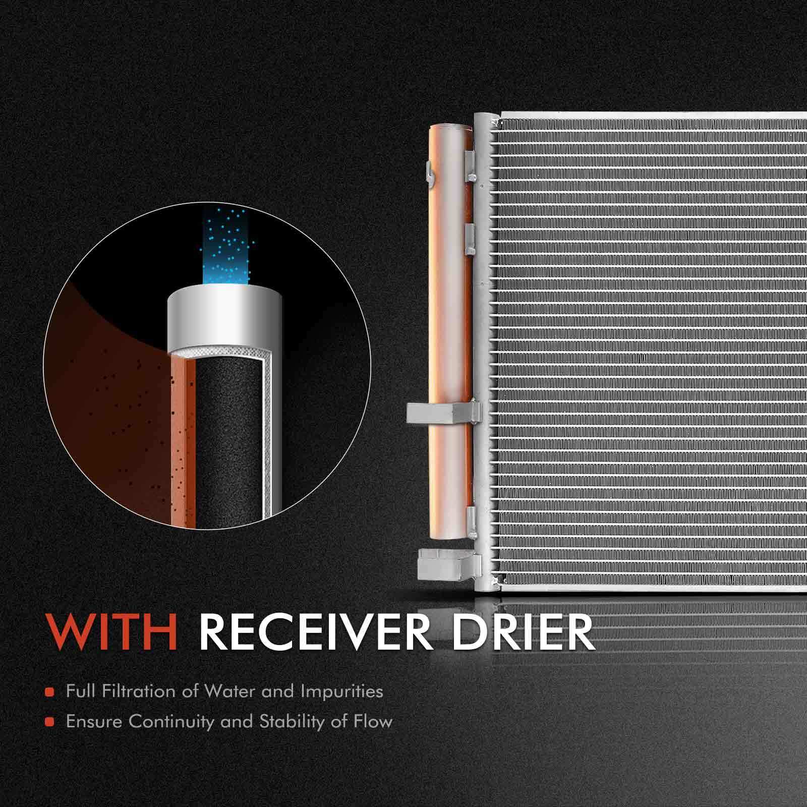 Radiator & AC Condenser Cooling Kit for Acura TL 2009-2014 V6 3.5L Auto Trans.