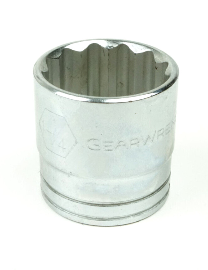 Gearwrench 1-1/4″ 12 Point Shallow Chrome Socket 1/2″ Drive 80794