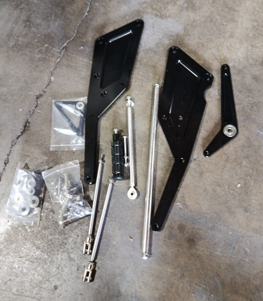 Forward Control For Honda Rebel 500 Billet 7″ Footpegs Extension CMX500 17-25