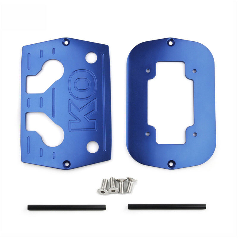Aluminum Battery Tray Bracket Hold Down for Optima 34/78 Battery Red Yellow Top