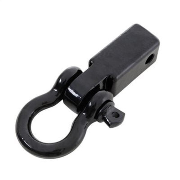 3/4″ D-Ring Bow Shackle x 2″ Solid Shank Trailer Hitch Recovery Receiver 10000Lb
