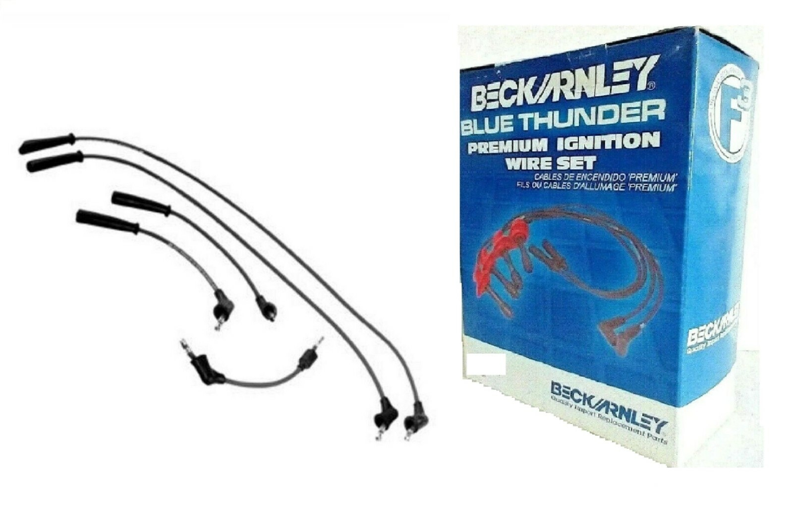 Premium Spark Plug Wire Set 7mm Vintage BECK/ARNLEY 175-5866
