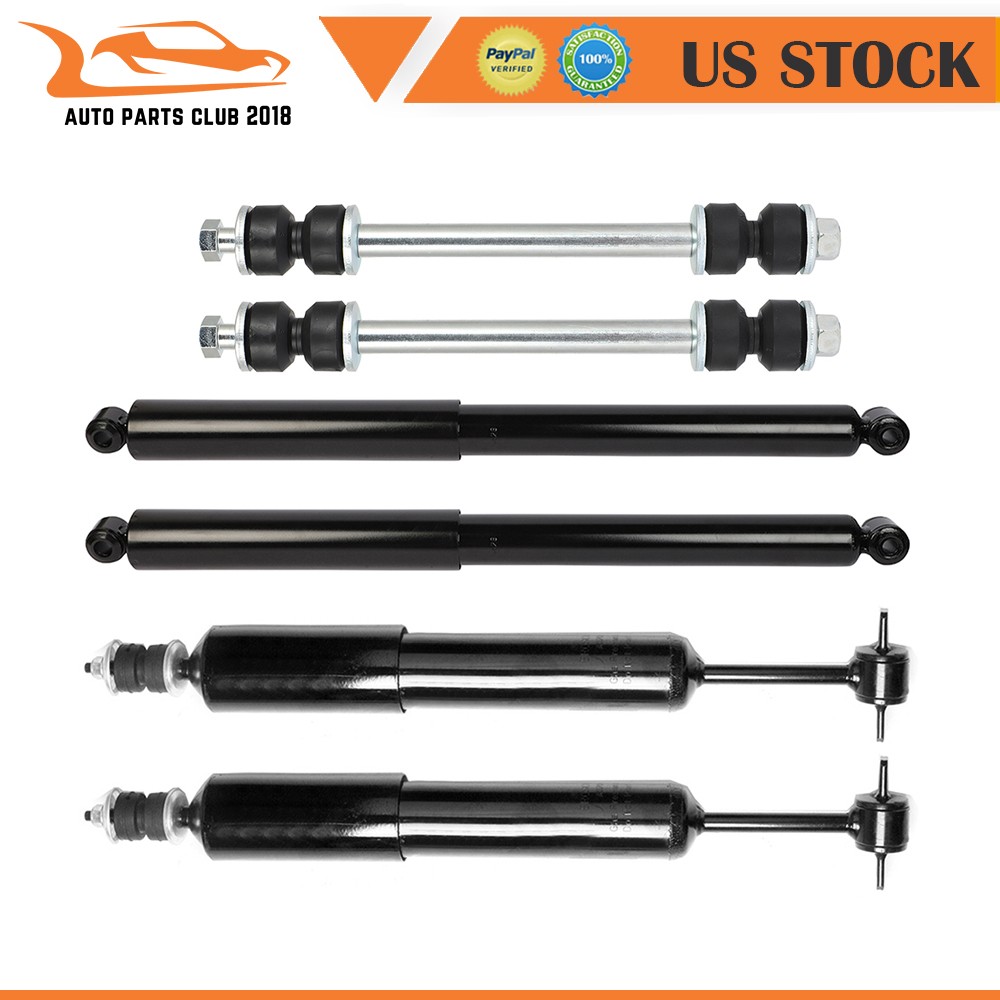 Front Rear Shock Absorbers For Ford Ranger Mazda B3000 B4000 4WD w/Sway Bars Kit
