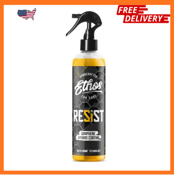 Ethos Resist – UV Ceramic Coating for Cars – Reduces Water Spotting – Enhances