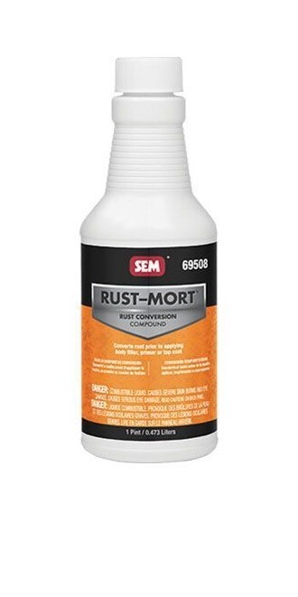 SEM 69508 Rust Mort – Rust Preventive Coating Black 1 Pint