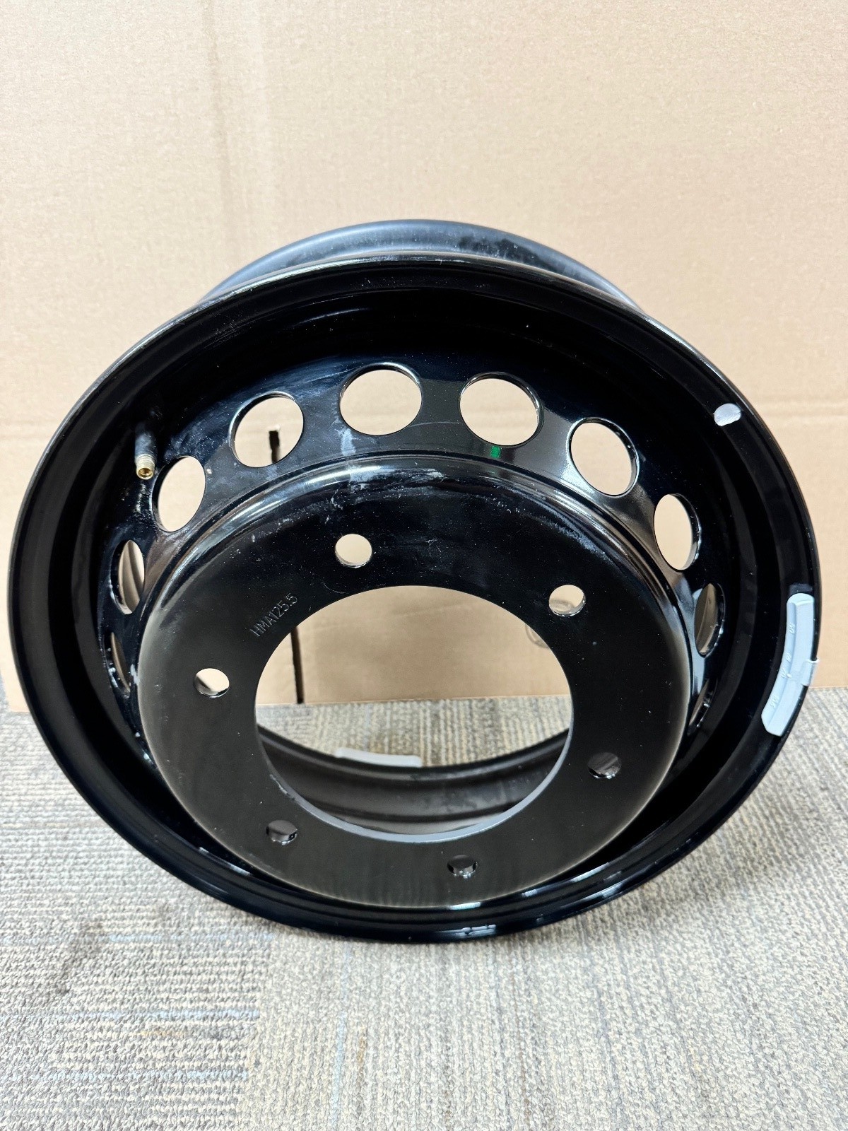 11-24 Mercedes-Benz Sprinter 3500 Van 16×5.5 6 Lug Dually Black Steel Wheel