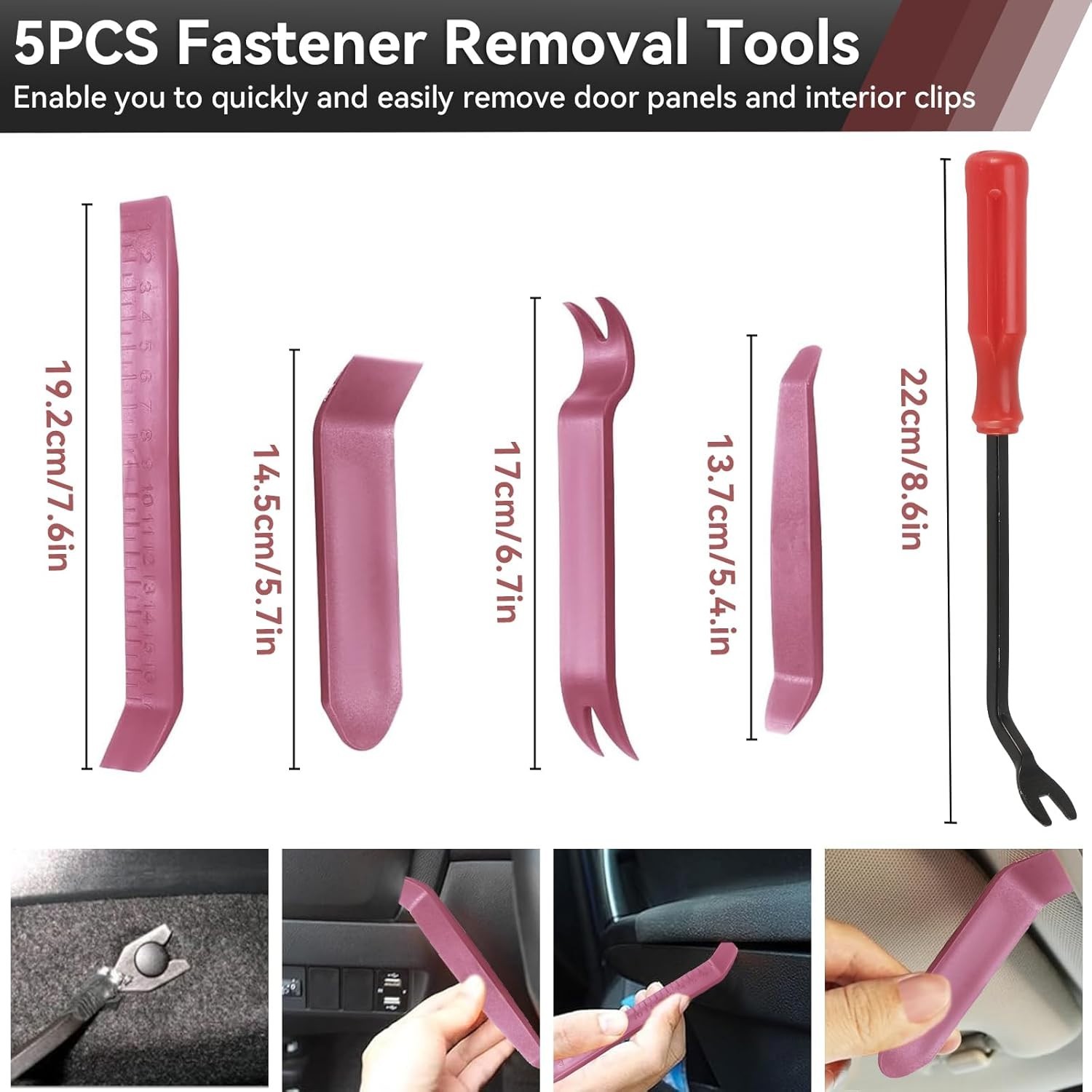 Complete 2080PCS Automotive Clips Kit with Trim Tools & Durable Organizer Case