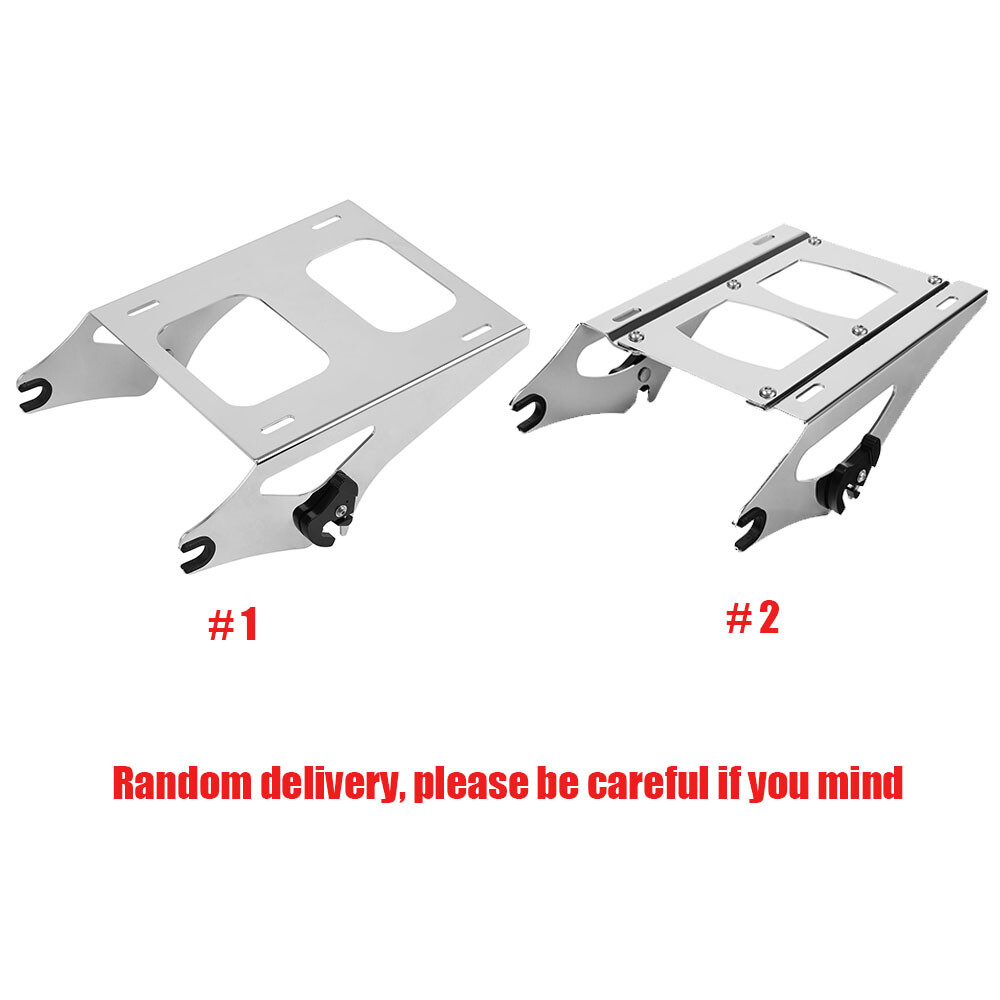 Chopped Pack Trunk Pad & Two Up Rack Fit For Harley Tour Pak Street Glide 14-21