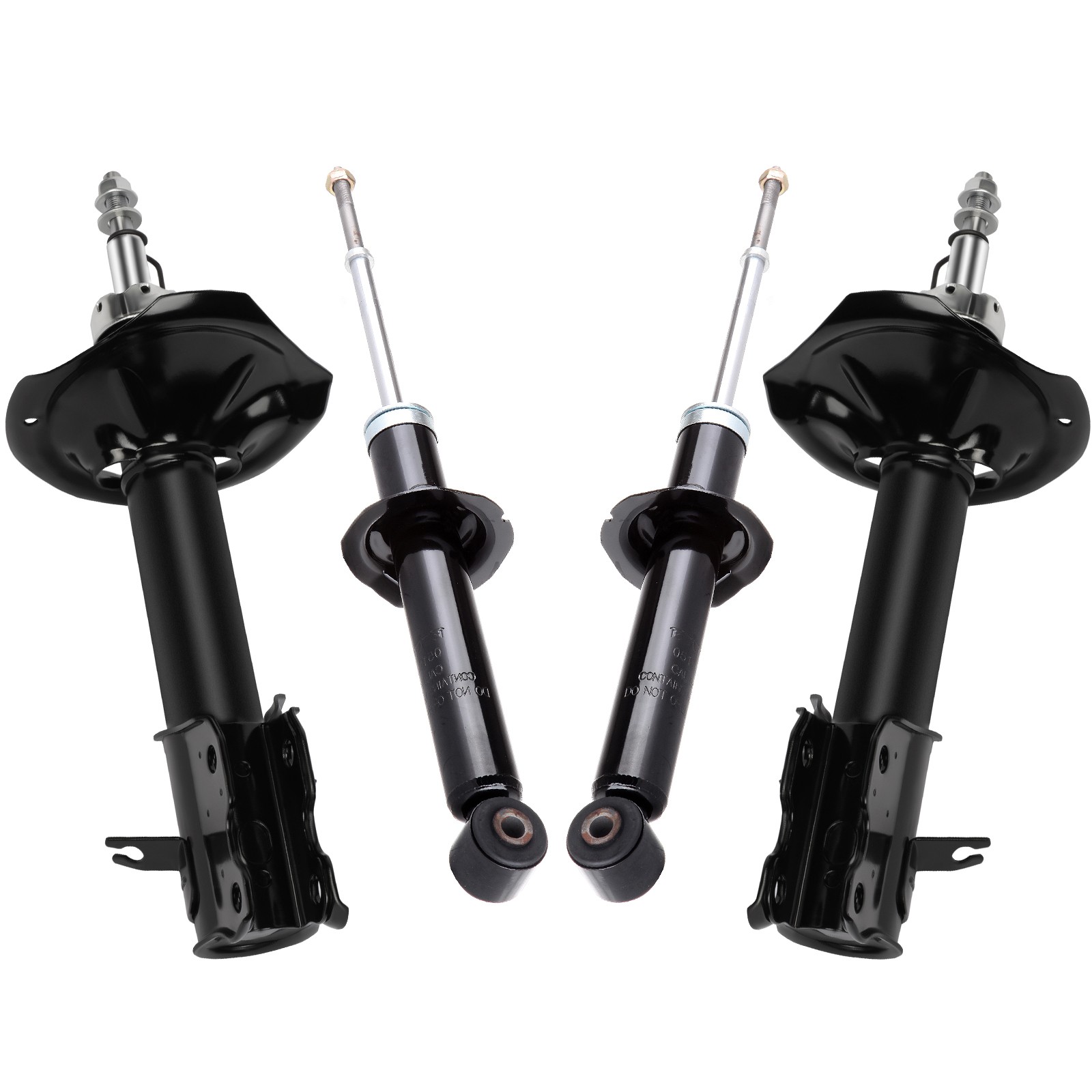 4Pcs Front Rear Shocks Struts Assemblies For 2002-2006 Nissan Sentra
