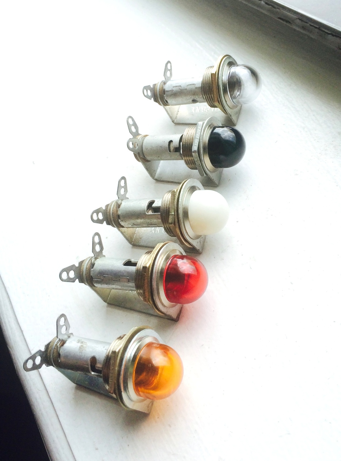 Vintage AMBER RED GREEN BLUE CLEAR lenses PROPS Replicas Star Trek Mix-n-Match