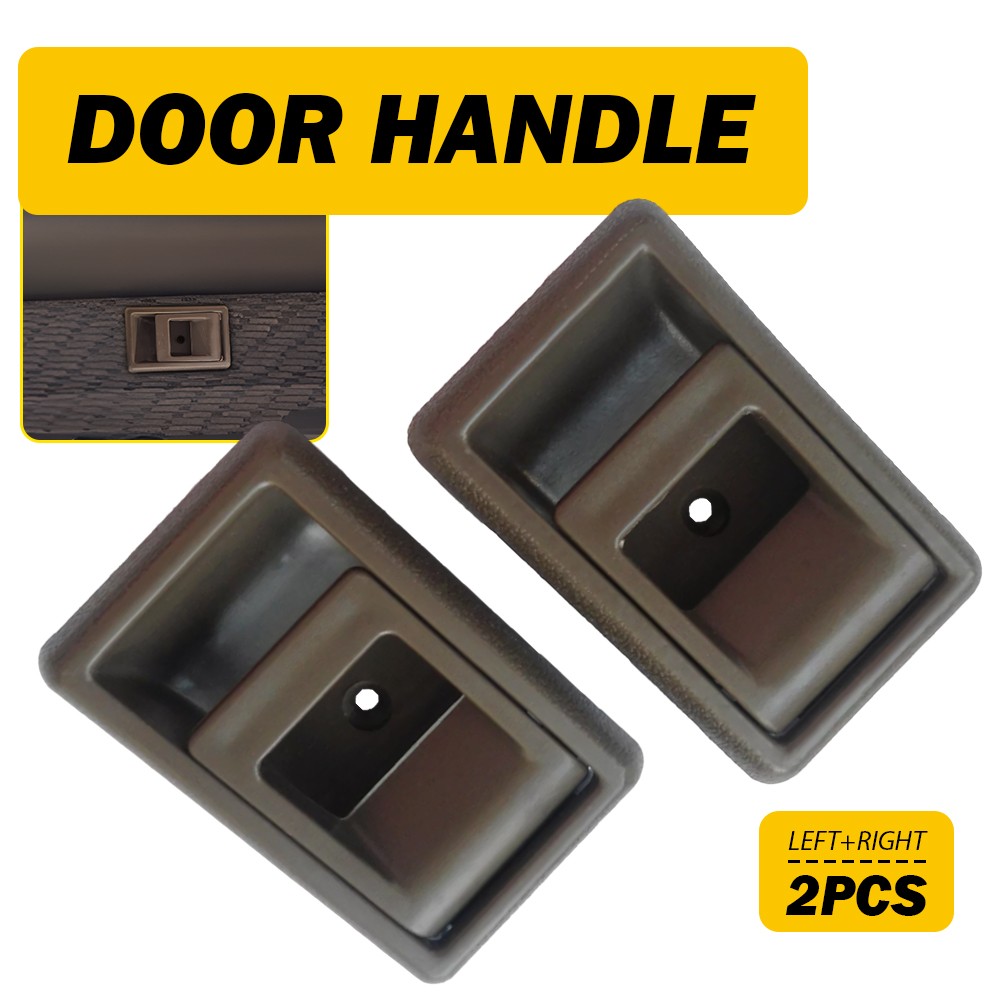 Door Handle Inner Indoor Left Right for 1995-2000 Toyota Tacoma Beige/Black/Gray