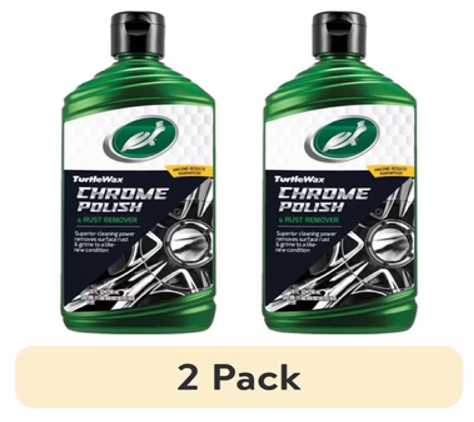 Turtle Wax Renew Restore Chrome Polish and Rust Remover, 10 oz ( Pack of 2 )