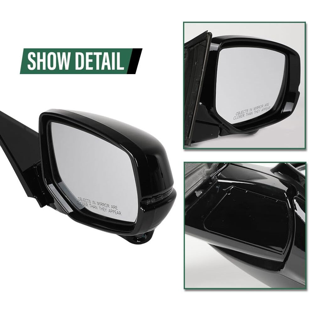 For Honda Accord Sedan 2013-2015 Right Passenger Side View Mirror Heated Camera