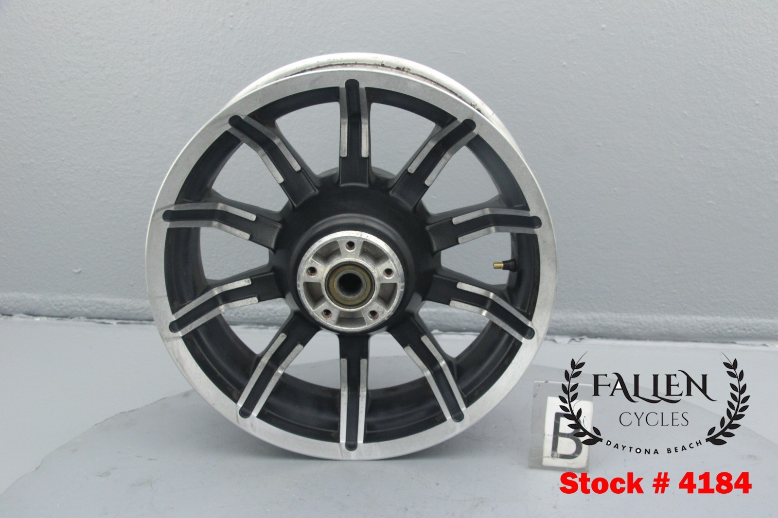 2015 Harley Electra Glide 16″ x 5.00″ Rear Back Wheel IMPELLER 25mm ABS #4184