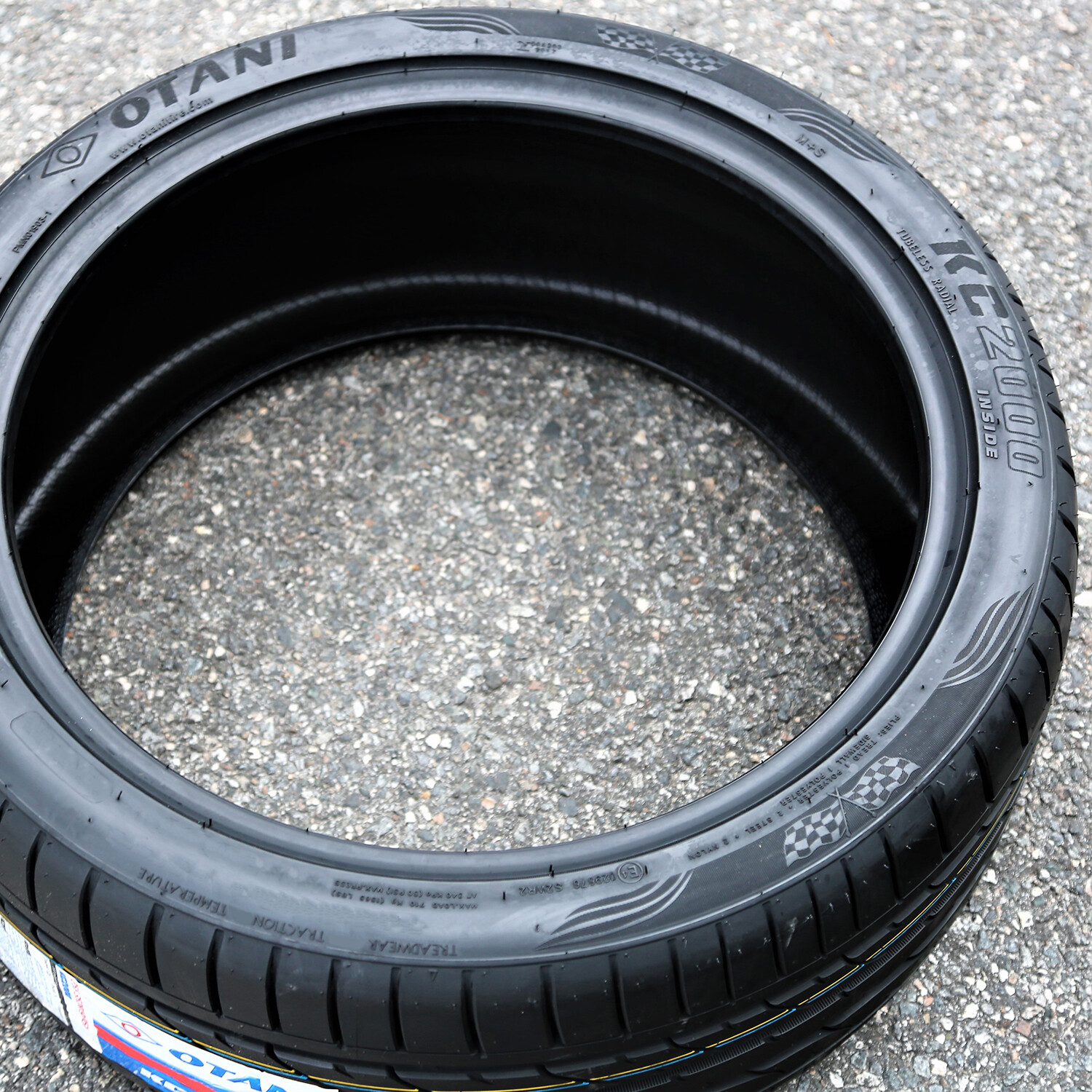 2 Tires Otani KC2000 255/35ZR19 255/35R19 96Y XL All Season Performance