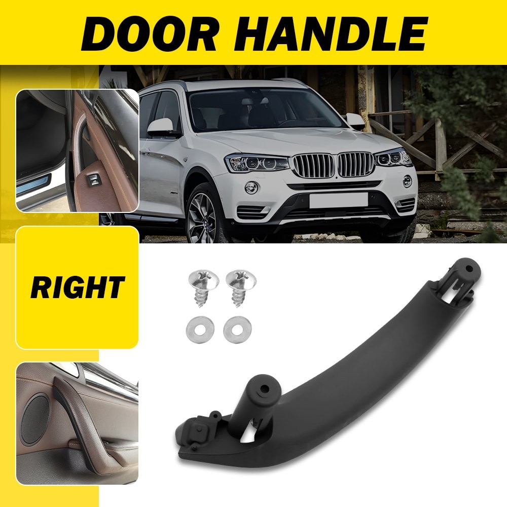 Passenger Black Interior Door Pull Handle Panel for BMW F25 X3 F26 X4 2011-17 EA