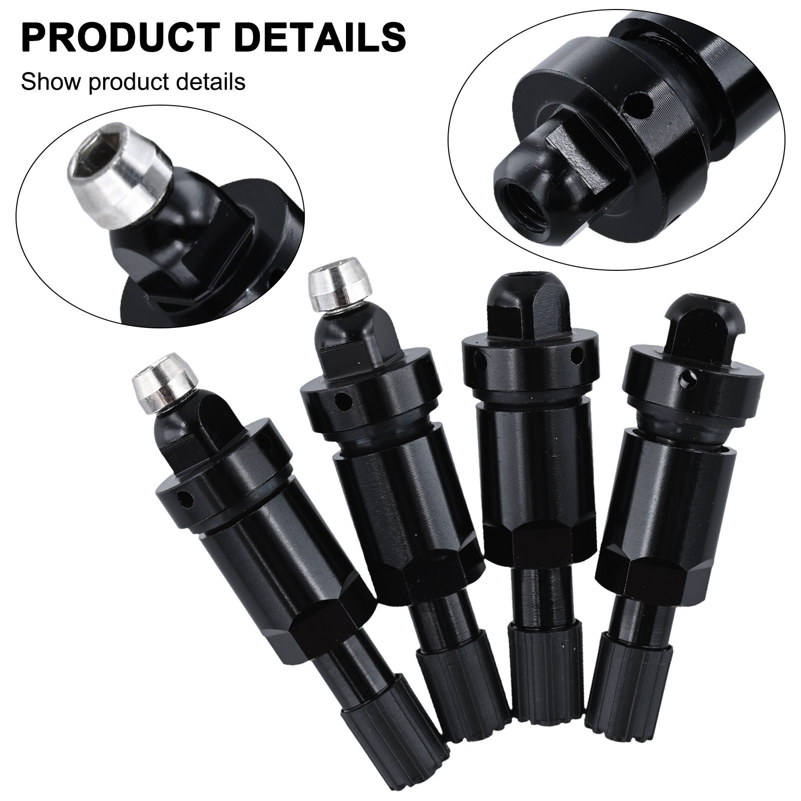 Tire Valves Aluminum Alloy Rubber Gaskets Airtight Fit Metal Gaskets Secure Fit