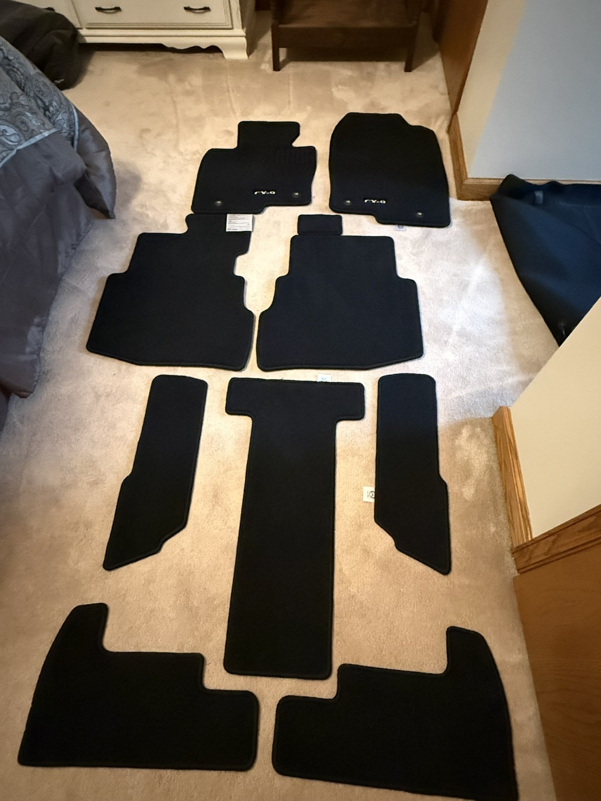 Floor Mats For 2021 Mazda CX-9 original mats