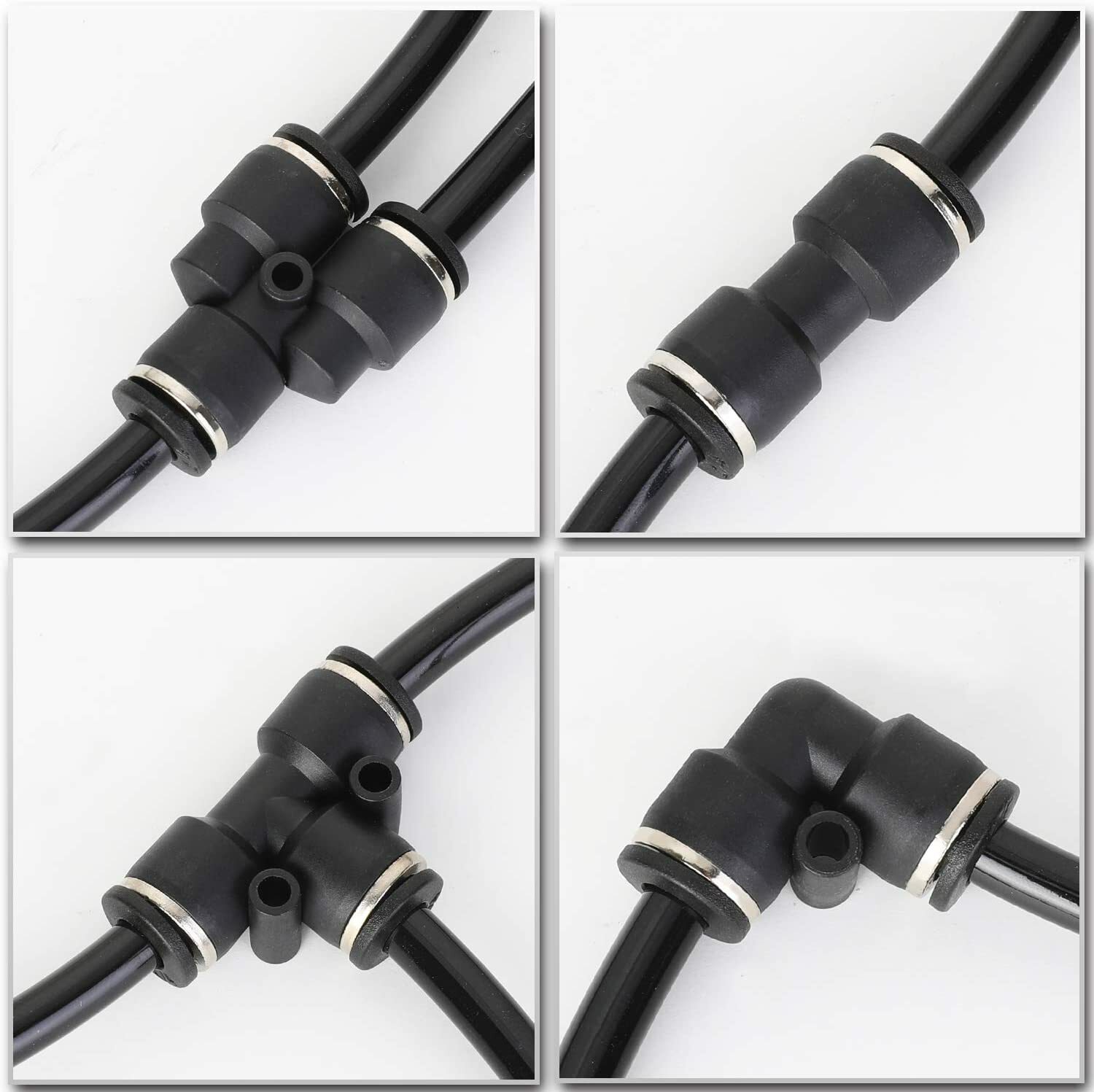 33 FT 1/4″ OD DOT Approved Nylon Air Line Brake Hose For Air Suspension Horns
