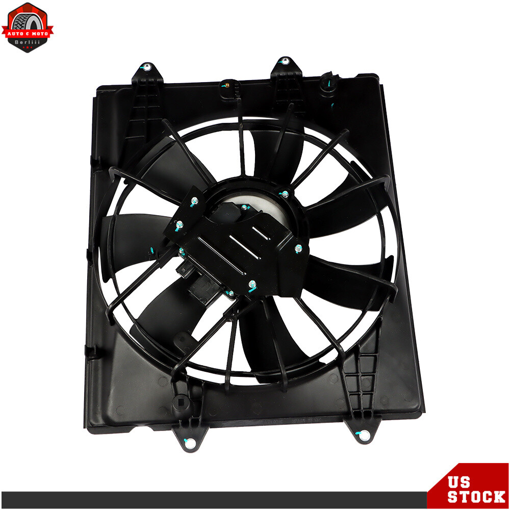 Radiator Cooling Fan Assembly For 2016 2017 2018-2021 Honda Civic LX-P 2.0L