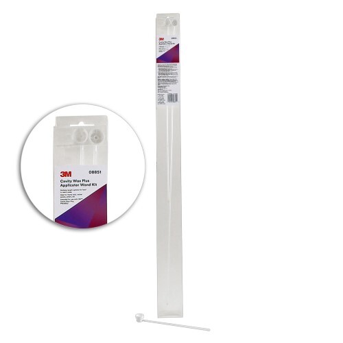 3M 08851 Cavity Wax Plus Applicator Wand Kit, 360-Degree Nozzles
