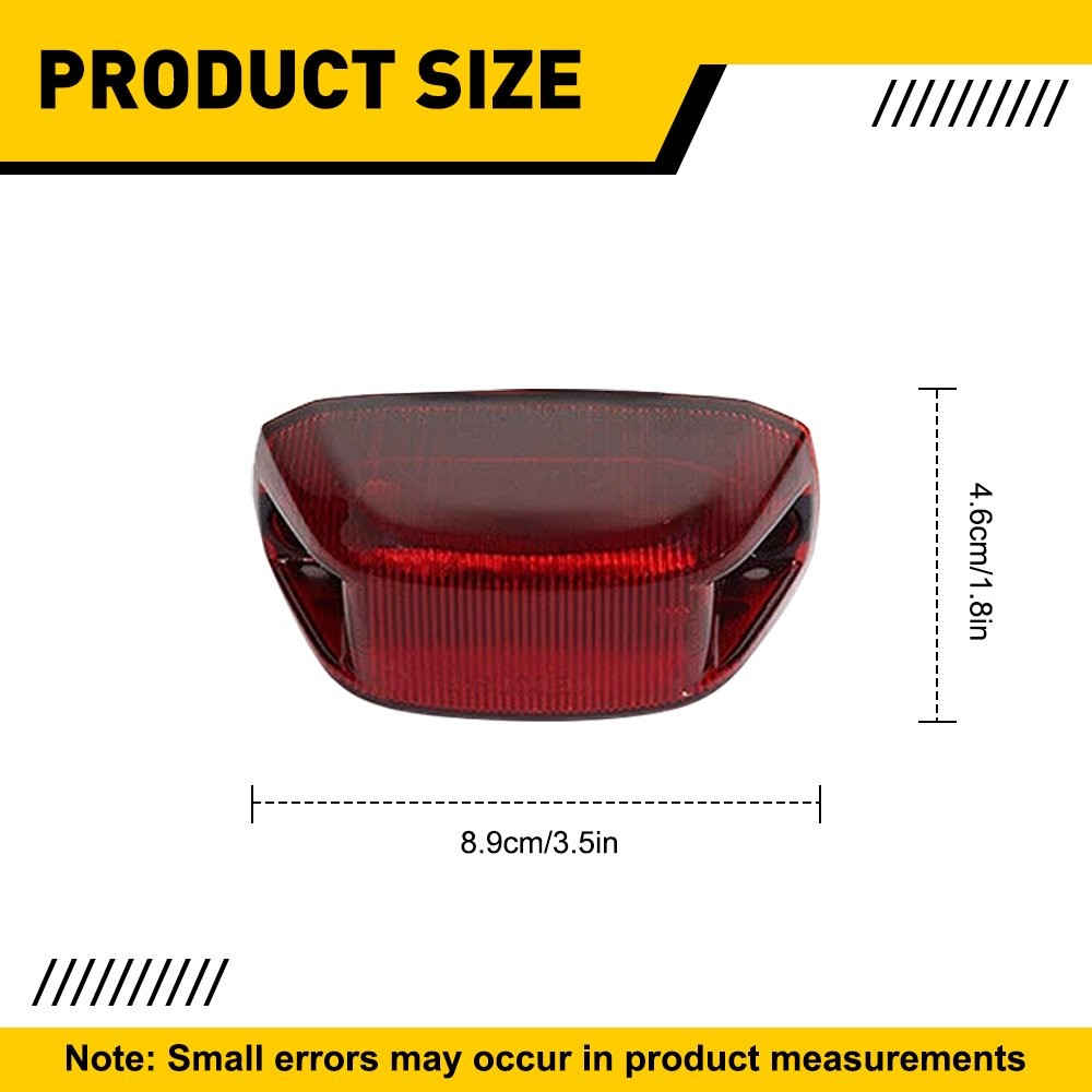 For 2014-2023 Dodge RAM Promaster Rooftop Cab Running Marker Light LED Amber+Red