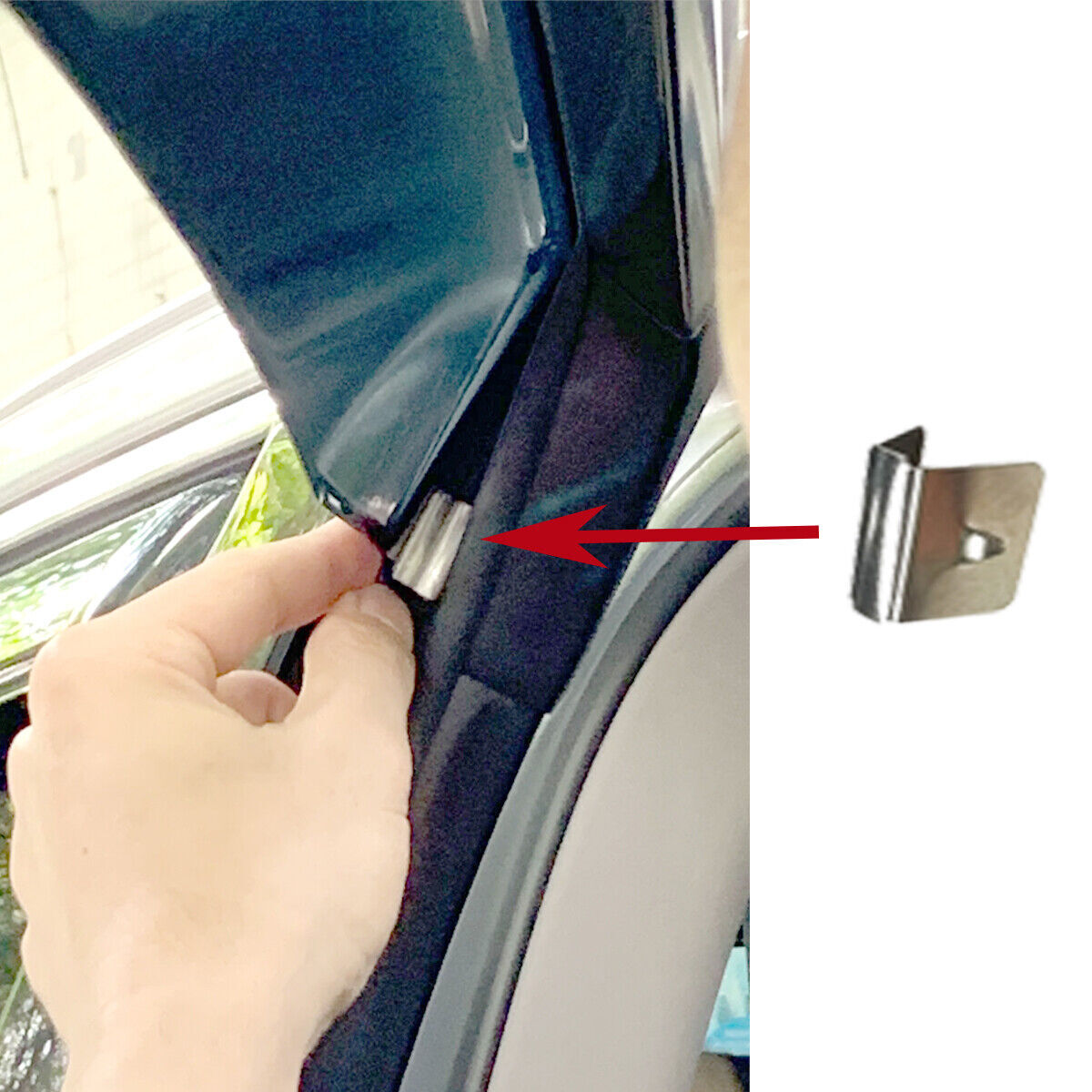 In Channel Smoke Window Visor Rain Guard for Lincoln Navigator Ford Expedition