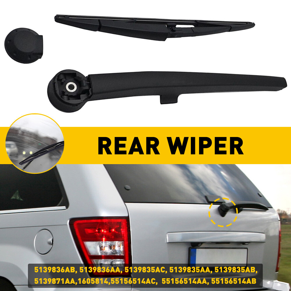 FOR 05-10 JEEP GRAND CHEROKEE LAREDO SPORT UTILITY 4-DOOR WINDOW WIPER ARM BLADE