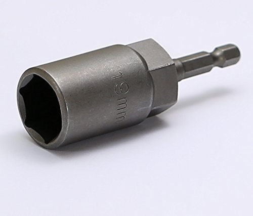 RV Leveling Jack Bit 19 mm or 3/4″ Impact Driver Hex Socket Magnetic Nut Driver