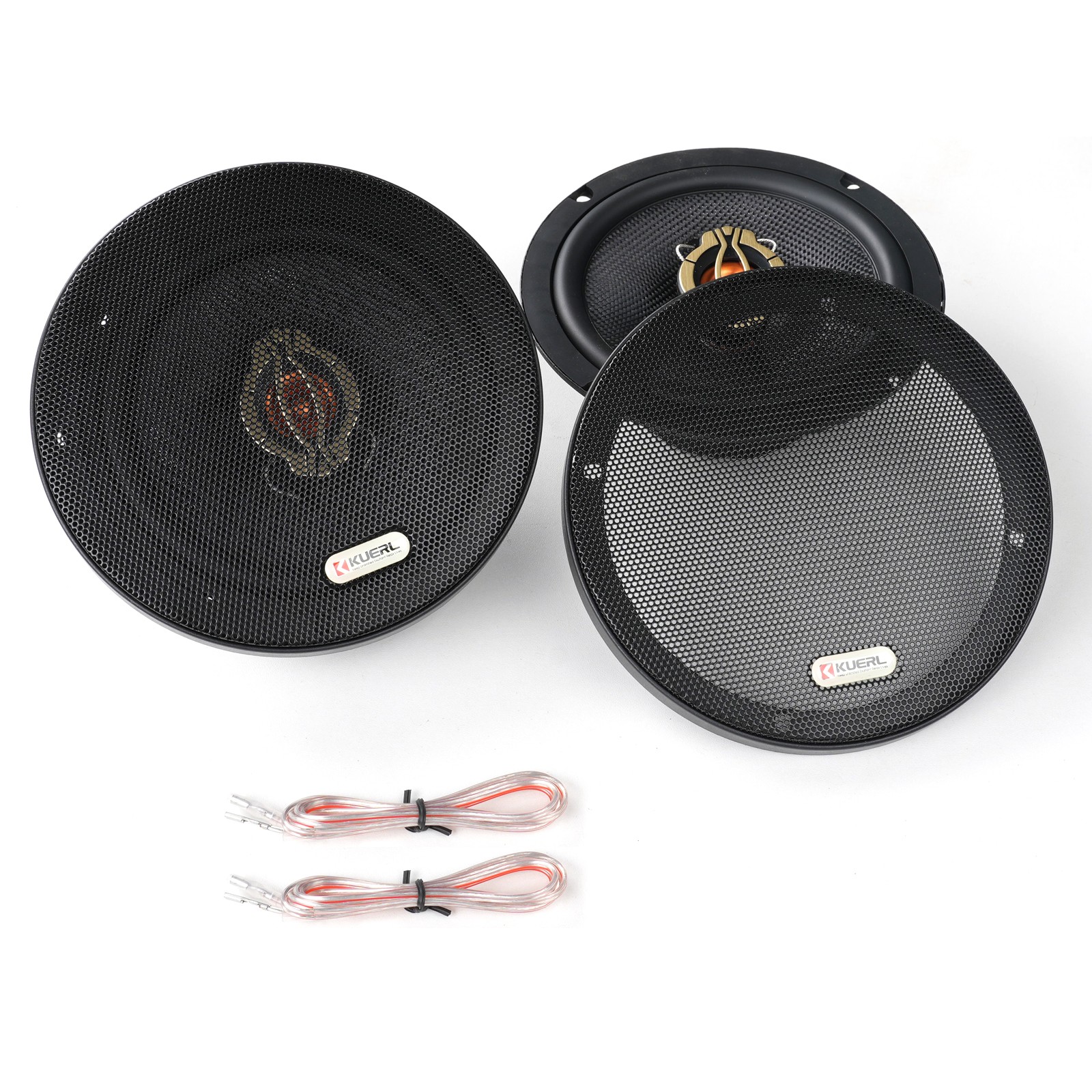 1Pair 6.5” 150W Car Audio Coaxial Speakers 2 Way HIFI Stereo Tweeter 4Ω Premium